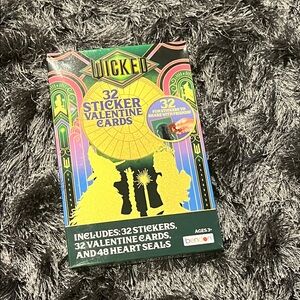 Wicked Sticker Valentine Cards by Bendon